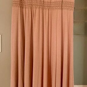 Torrid Pink Maxi Pleated A-Line Dress